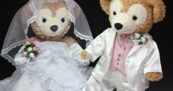 警察官制服、お花のカラードレス、ダッフィー&シェリーメイ 274-7377