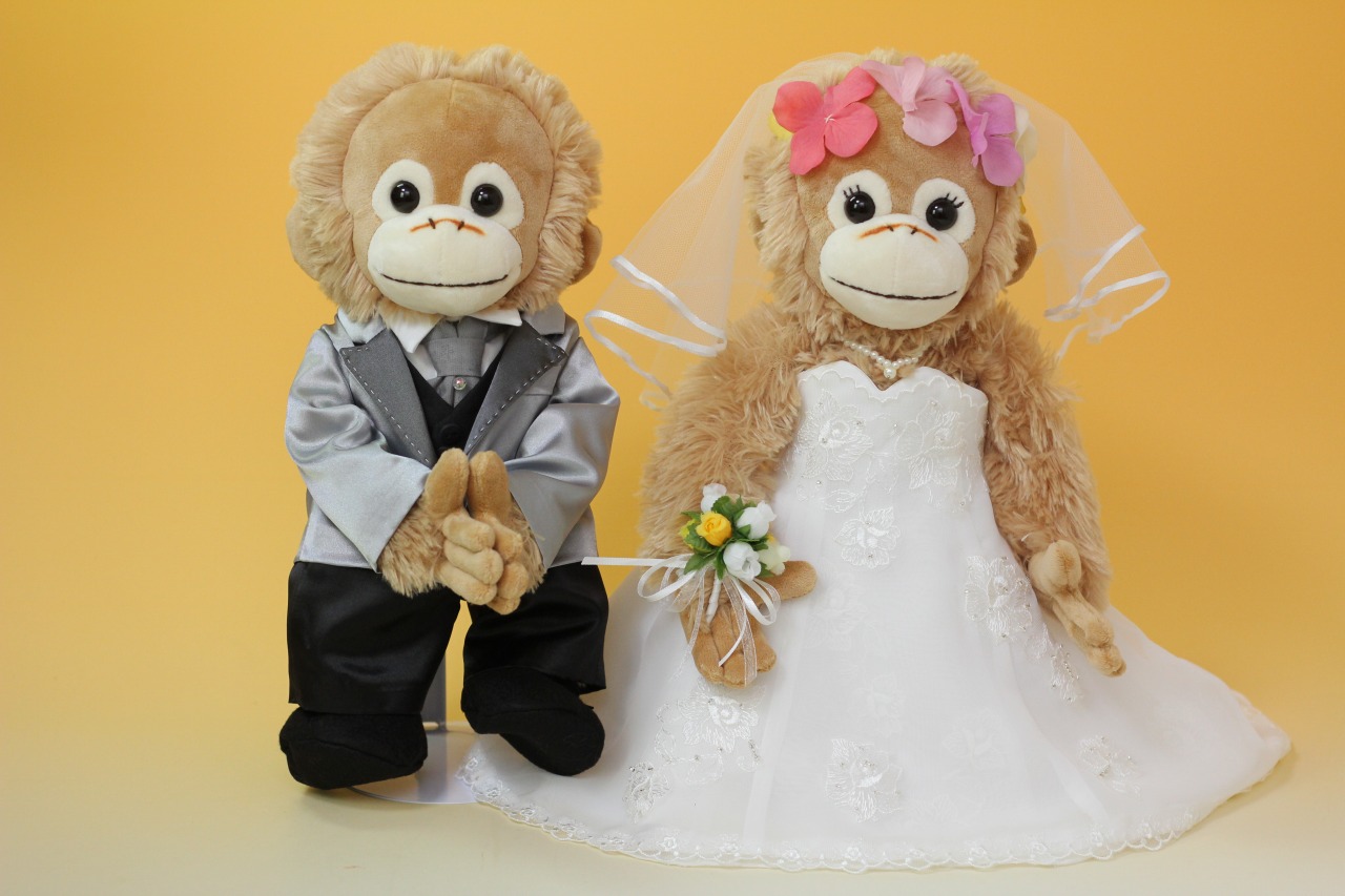 結婚式　ウェルカムドール用衣装 Amazon.co.jp: 【Mサイズぬいぐるみ専用】ダッフィー用 燕尾服