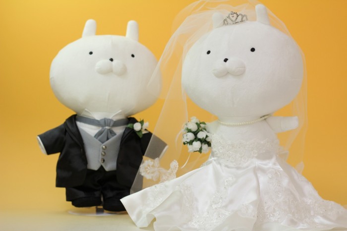 うさまる ウェディング ウェルカムドール ウェディングドレス 結婚式