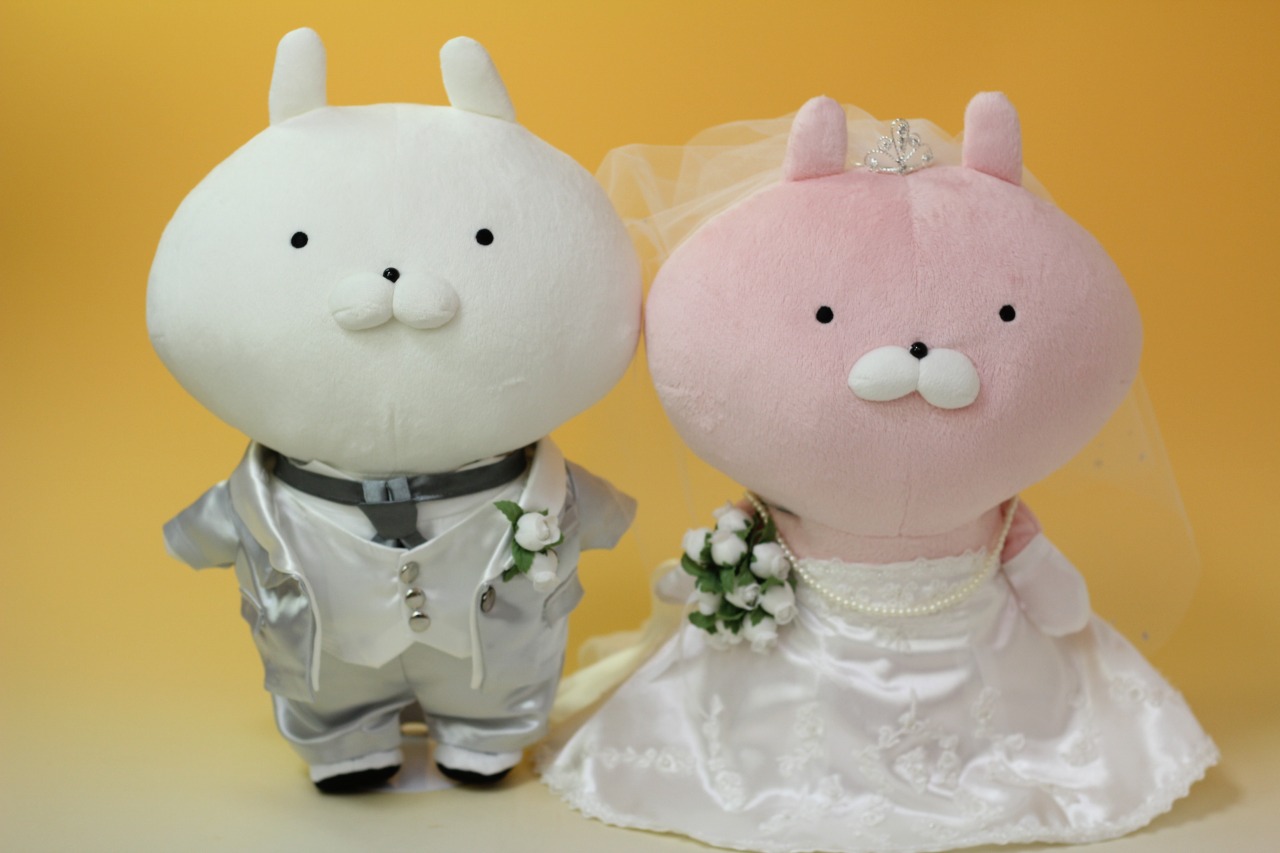 うさまる うさこ ウエディングドール 結婚式 - キャラクターグッズ