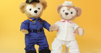 No.3506ダッフィー&シェリーメイのウェルカムドール ダッフィー&シェリーメイ(Sサイズ)のウェルカムドール前