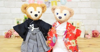 No.3791ダッフィー&シェリーメイのウェルカムドール ダッフィー&シェリーメイのウェルカムドール前