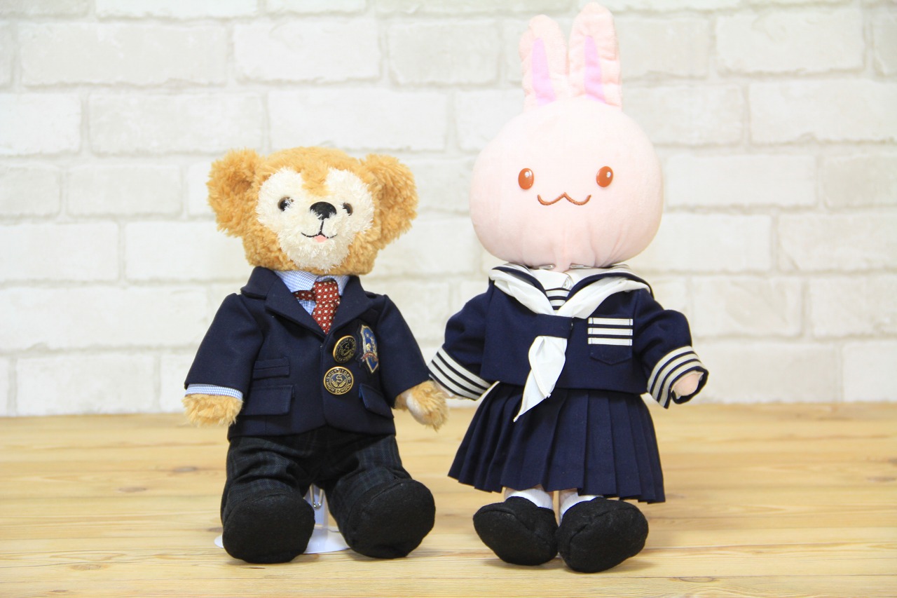 No.23011ダッフィー＆うさぎの制服リメイク | スモールハピネスの