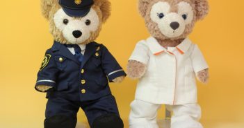 No.3497ダッフィー&シェリーメイのウェルカムドール ダッフィー&シェリーメイのウェルカムドール前