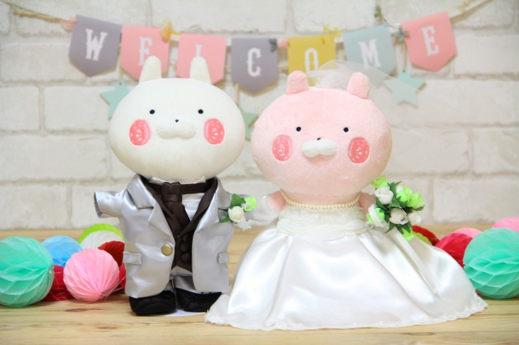 ✿うさまる✿ ウエディング衣装 結婚式 ウエディングドール-