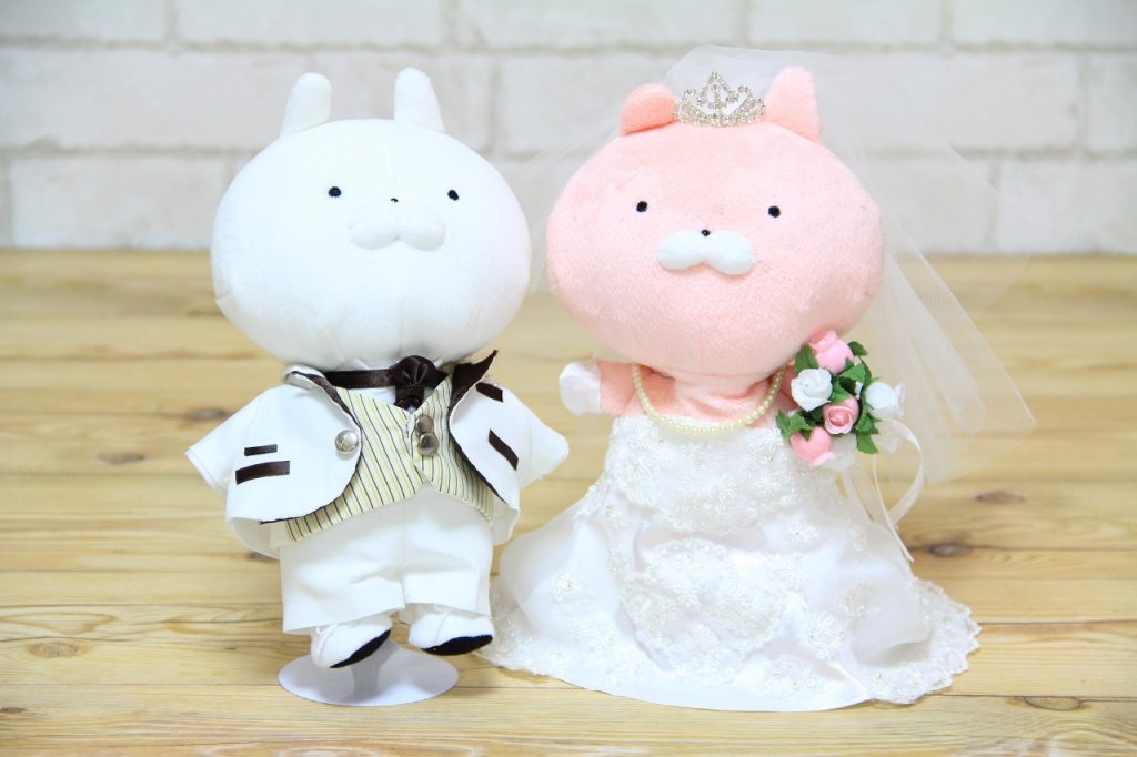 結婚式 ウェルカムドール うさまるうさこ ウエディング衣装-