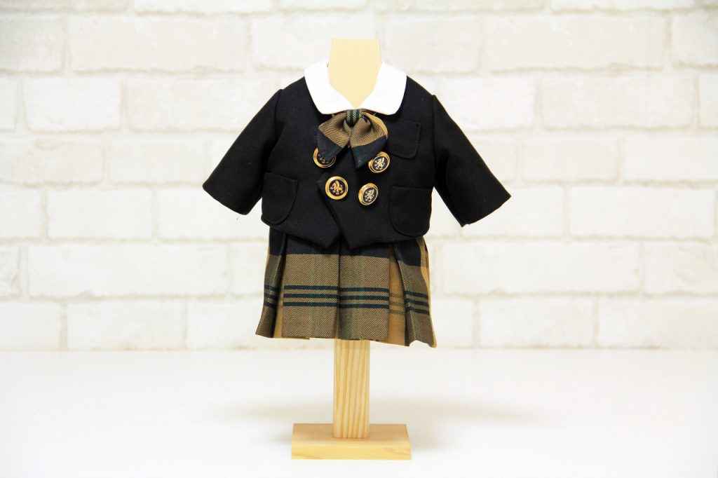 高校制服の「オリジナル木製トルソー」サイズ