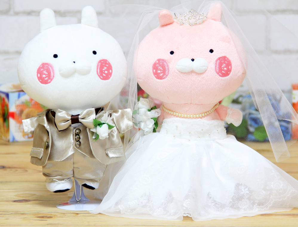 結婚式 ウェルカムドール うさまるうさこ ウエディング衣装-