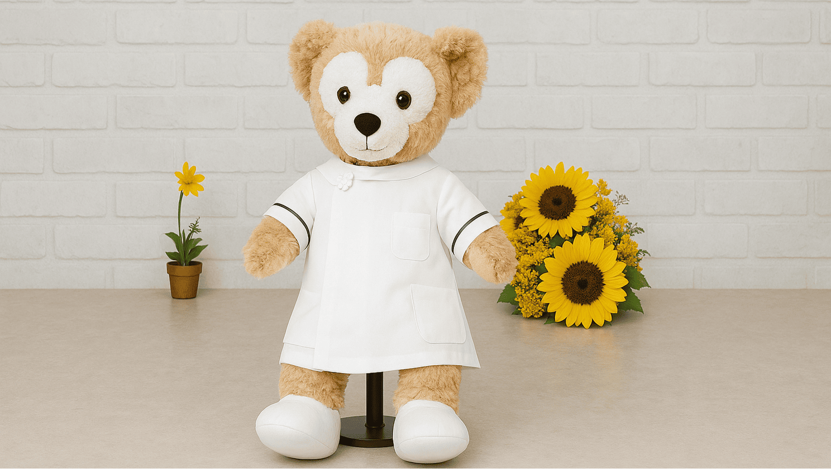 看護師の制服をカタチに