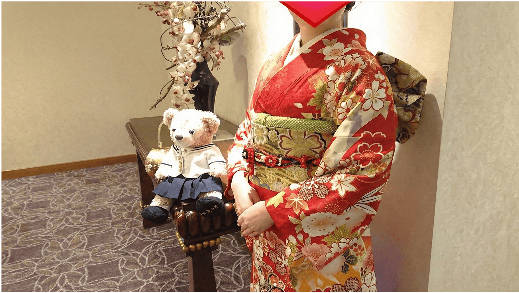 成人式に一緒に参加